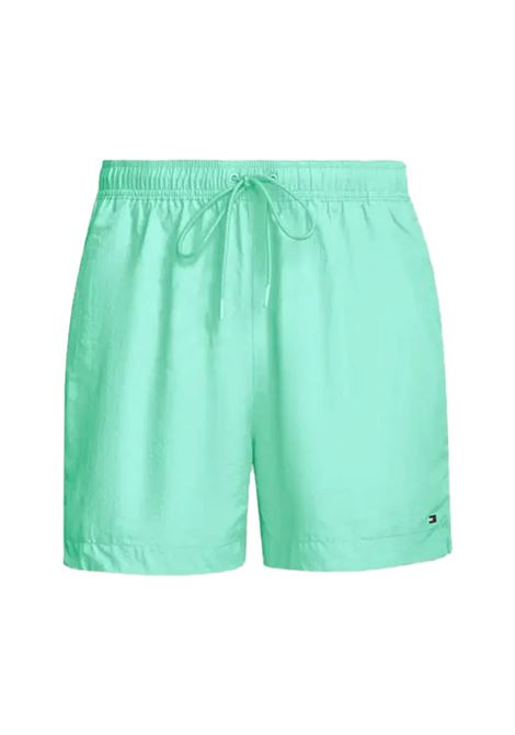 Costume Tommy Jeans Medium Drawstring Verde Menta Uomo TOMMY HILFIGER SWIMWEAR | Costumi | UM0UM03280-L1G